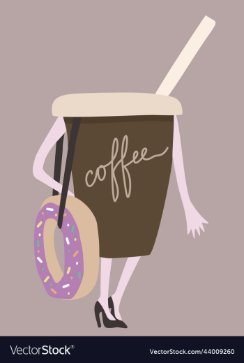coffee and donut coffee and donut