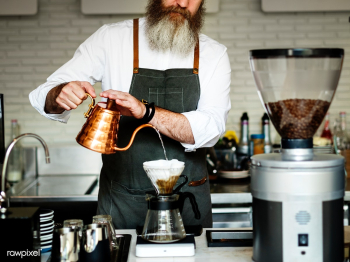 Coffee barista alone | Free stock photo - 1222 Coffee barista alone | Free stock photo - 1222