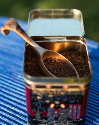 Coffee Bean on Container Coffee Bean on Container