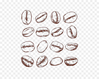 Coffee bean Tea Cafe - Coffee beans printing Coffee bean Tea Cafe - Coffee beans printing