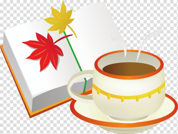 Coffee cup Cafe, Autumn Life Icon transparent background PNG clipart