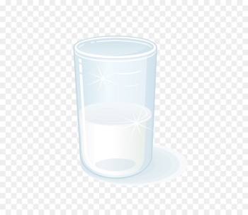 Coffee cup Glass Mug - Transparent glass milk cup vector download 