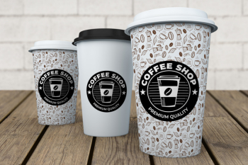 Coffee cup mockup Free Psd