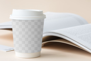 Coffee cup png mockup, transparent | Free PNG Mockup - rawpixel