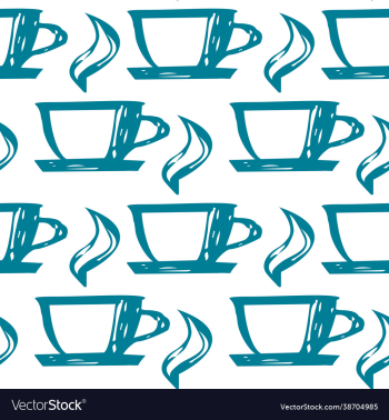 coffee cup seamless pattern drink tea coffee cup seamless pattern drink tea