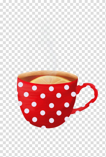 Coffee cup Teacup, Dot cup transparent background PNG clipart