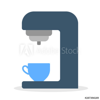 Coffee machine icon Coffee machine icon