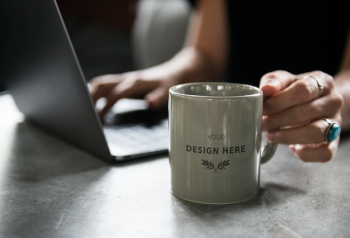 Coffee mug mockup