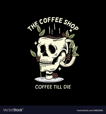 coffee shop logo with plant coffee shop logo with plant