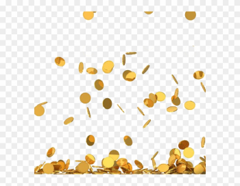 Coin Stock Photography Royalty-free Clip Art - Gold Coins Falling Png