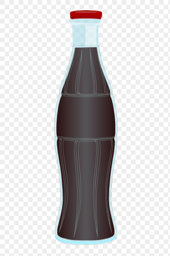 Cola bottle png sticker clipart, | Free PNG - rawpixel