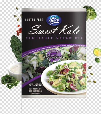 Coleslaw Salad Kale Pumpkin seed Brussels sprout, steamed transparent background PNG clipart