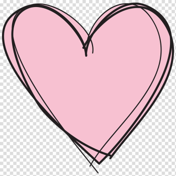 Collage, pink heart illustration transparent background PNG clipart Collage, pink heart illustration transparent background PNG clipart