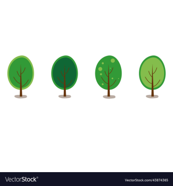 collection of garden trees collection of garden trees