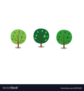 collection of garden trees collection of garden trees