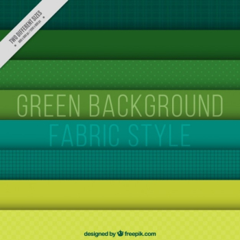 Collection of green fabric background Collection of green fabric background