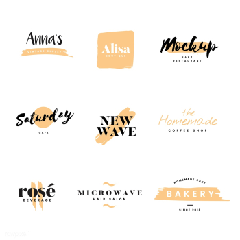 Collection of logos and branding vector | Free stock vector - 466419 Collection of logos and branding vector | Free stock vector - 466419