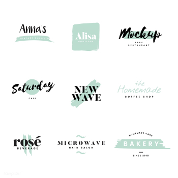 Collection of logos and branding vector | Free stock vector - 466598 Collection of logos and branding vector | Free stock vector - 466598