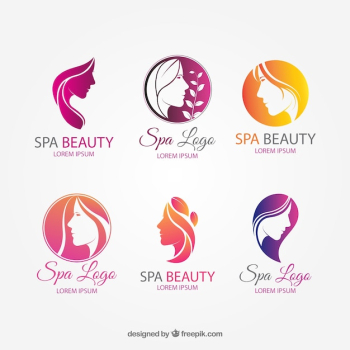 Collection of nice logos for spa Collection of nice logos for spa