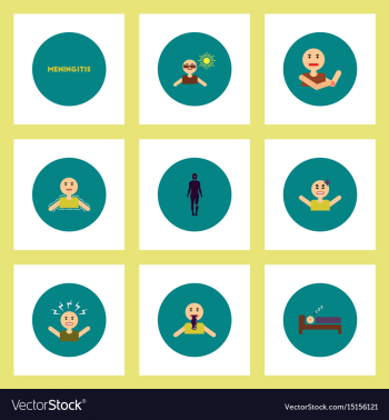 Collection of stylish icons in colorful vector image Collection of stylish icons in colorful vector image
