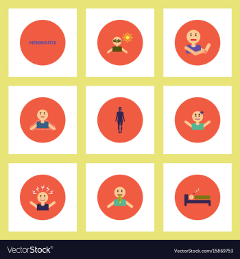 Collection of stylish icons in colorful vector image Collection of stylish icons in colorful vector image