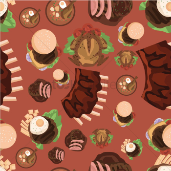 Collection of western dishes Collection of western dishes
