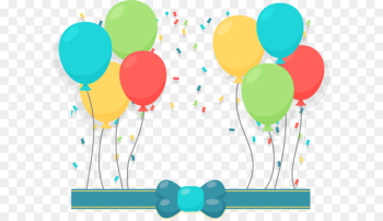 Color balloon streamer Color balloon streamer