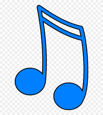 Color Clipart Music - Blue Music Note Clip Art Color Clipart Music - Blue Music Note Clip Art