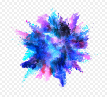 Color Dust explosion - explosion 