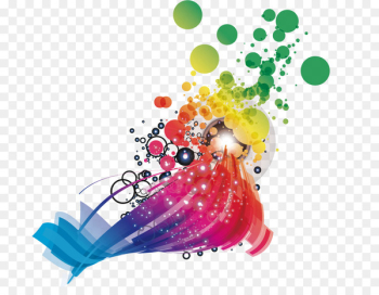 Color gradient - Colorful abstract decorative elements Color gradient - Colorful abstract decorative elements