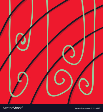 Color hand-drawing wave sea background abstract vector image Color hand-drawing wave sea background abstract vector image