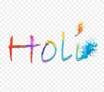 Color - Holi text effect Color - Holi text effect