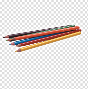Color pencils illustration, Colored pencil Stationery, Colored pencils transparent background PNG clipart