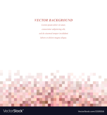 Color square mosaic background template vector image Color square mosaic background template vector image