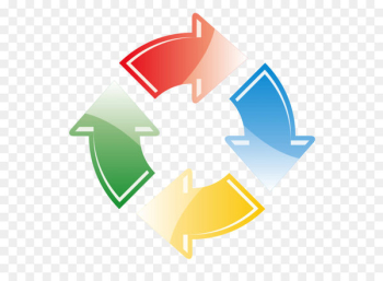 Color texture circle arrow Color texture circle arrow