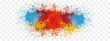 Color - Vector splash of paint Color - Vector splash of paint