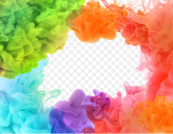 Color Water Acrylic paint Painting Photography - Water blooming color ink 