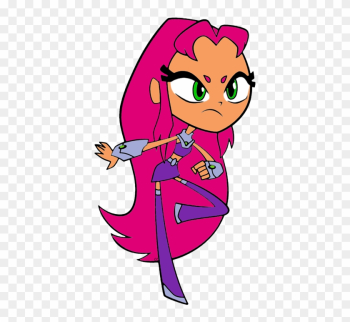 Colored And Clipped By Cartoon Clipart - Starfire Teen Titans Go Colored And Clipped By Cartoon Clipart - Starfire Teen Titans Go