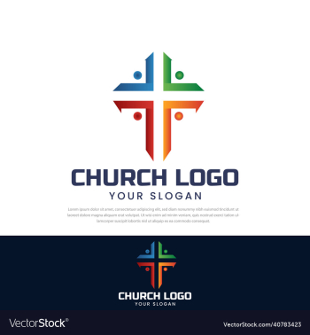 colored church cross icon template symbol cross colored church cross icon template symbol cross