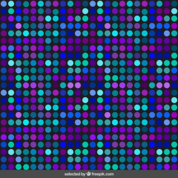 Colored dotted pattern Colored dotted pattern