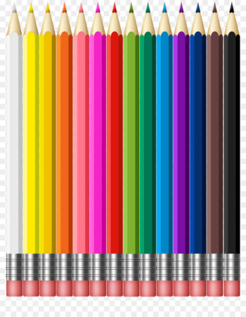 Colored pencil - Cartoon color pencil Colored pencil - Cartoon color pencil