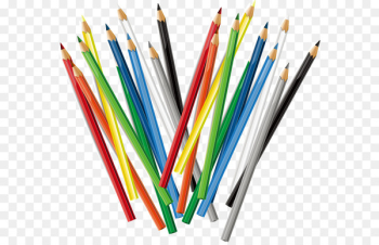 Colored pencil - Colored pencils pattern Colored pencil - Colored pencils pattern