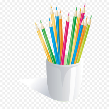 Colored pencil Crayon Icon - Color pencil Vector material Colored pencil Crayon Icon - Color pencil Vector material