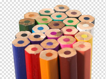Colored pencil Drawing Pencil sharpener, Colorful pencil transparent background PNG clipart