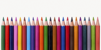 Colored pencils, isolated stationery image | Free Photo - rawpixel