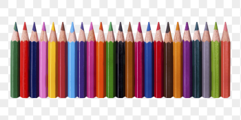 Colored pencils png sticker, transparent | Free PNG - rawpixel