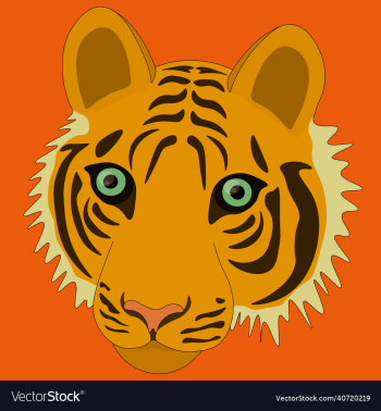colored tiger colored tiger