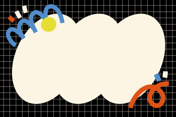 Colorful 90&rsquo;s Memphis frame background | Free Photo - rawpixel