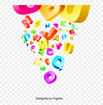 Colorful Abstract English Alphabet, Abstract, Bright, - Colorful Abstract English Alphabet, Abstract, Bright,
