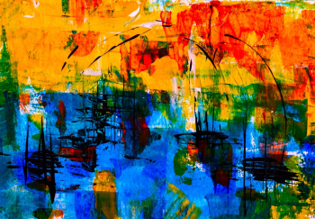 Colorful Abstract Painting Colorful Abstract Painting